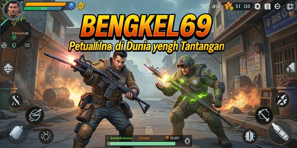 Screenshot gameplay BENGKEL69 menampilkan petualangan yang mendebarkan.
