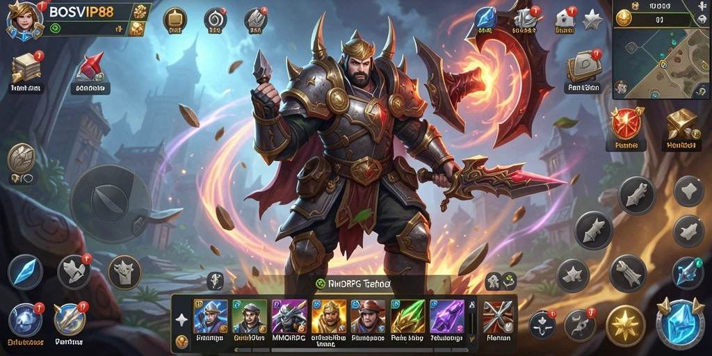 Gameplay seru di dunia MMORPG BOSVIP88 yang penuh petualangan.