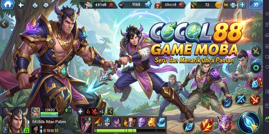 Tampilan gameplay epik di COCOL88 yang memukau.