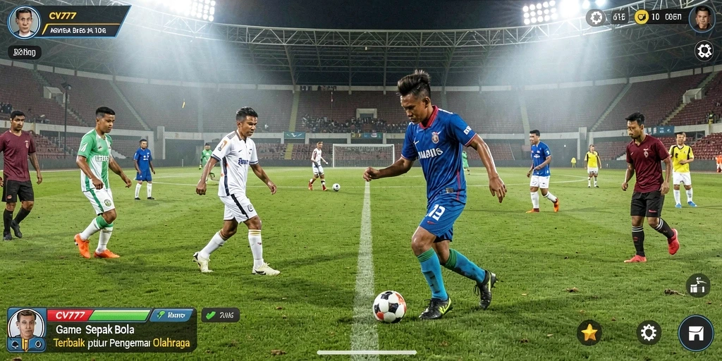 Tampilan gameplay CV777 yang seru dan menegangkan di lapangan.