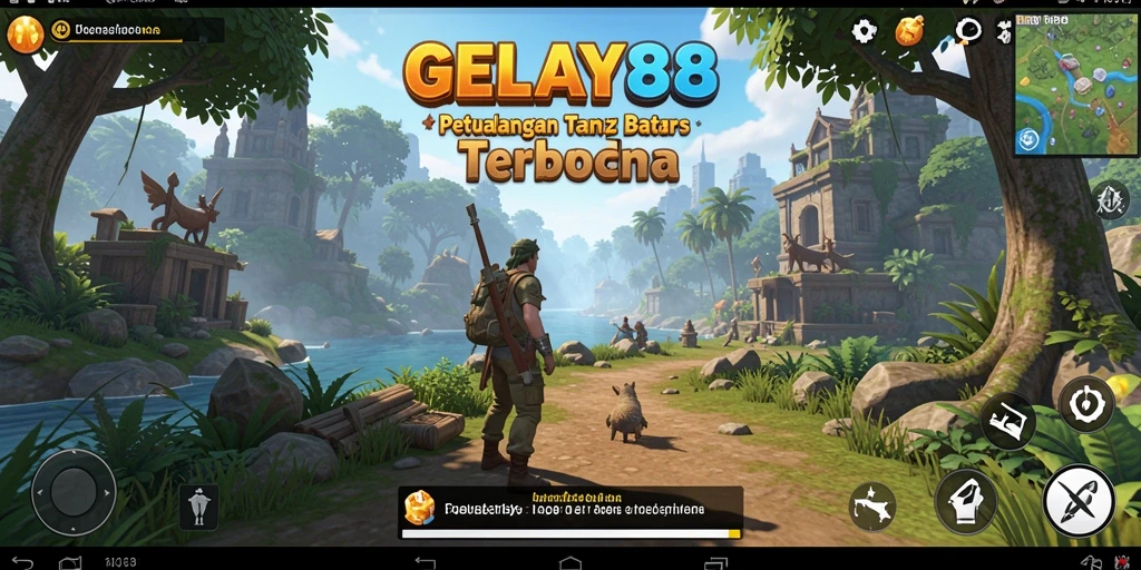 Tampilan gameplay <strong>GELAY88</strong> yang menakjubkan dalam dunia terbuka.