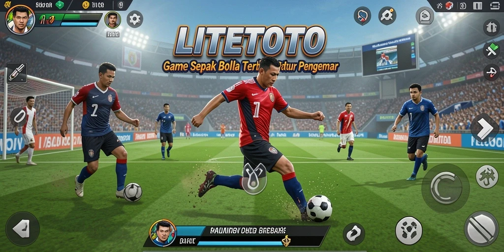 Tampilan penuh aksi dari gameplay LITETOTO yang menegangkan.