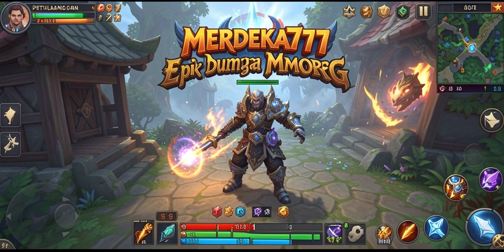 Screenshot menunjukkan gameplay MERDEKA777 yang menarik dan imersif.