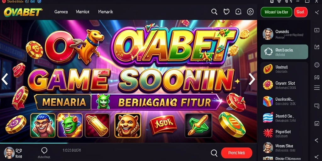 Tampilan gameplay menegangkan di OVABET yang siap memikat pemain.