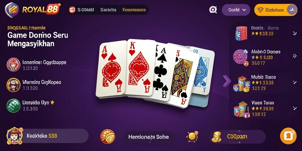 Tampilan gameplay ROYAL88 yang menarik dan seru.