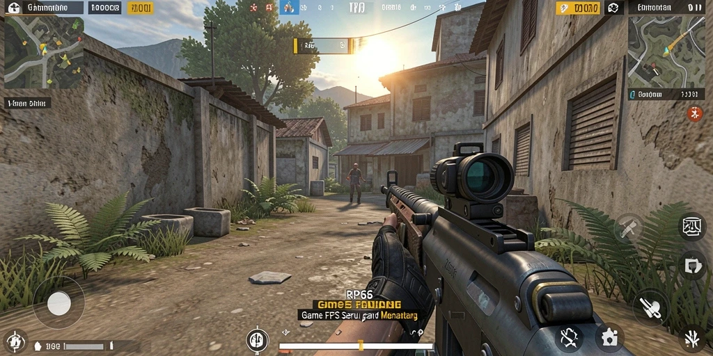 Screenshot gameplay RP66 menampilkan aksi pertempuran yang mendebarkan dan grafis memukau.