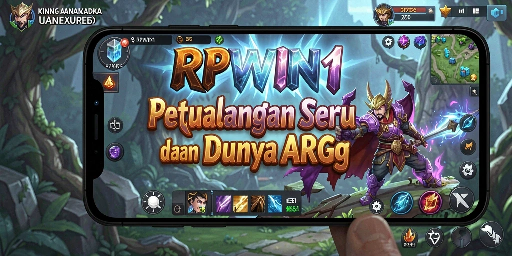 Tampilan gameplay epic di RPWIN1 dengan aksi seru dan karakter yang kuat.