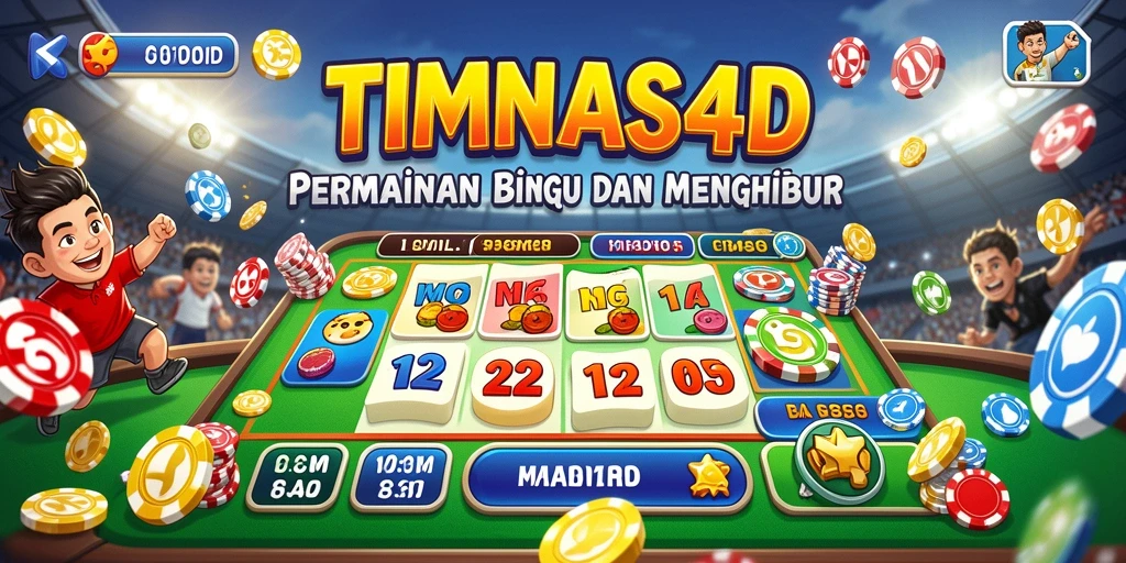 Tangkapan layar gameplay TIMNAS4D menampilkan momen seru permainan Bingo.
